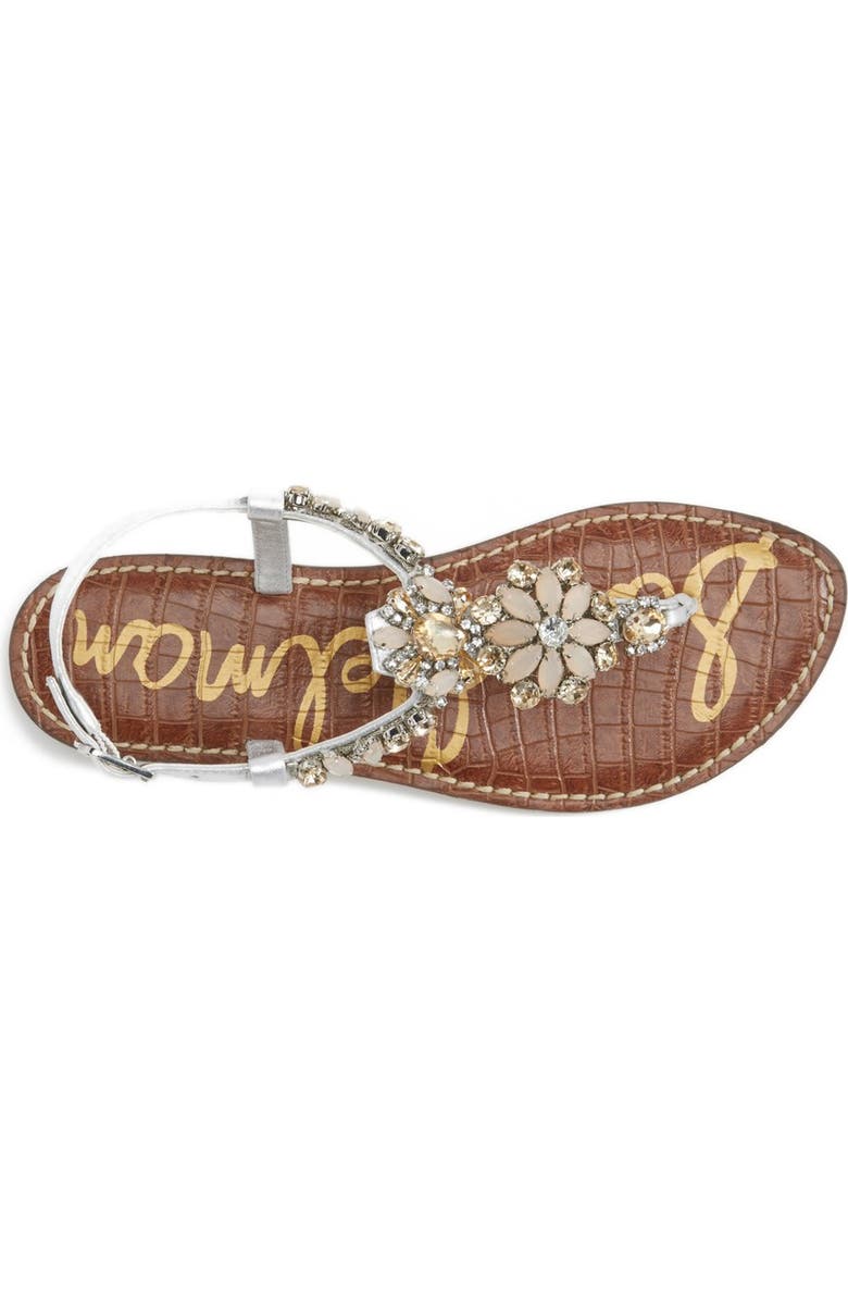 Sam Edelman 'Garen' Embellished Leather Sandal, Alternate, color,