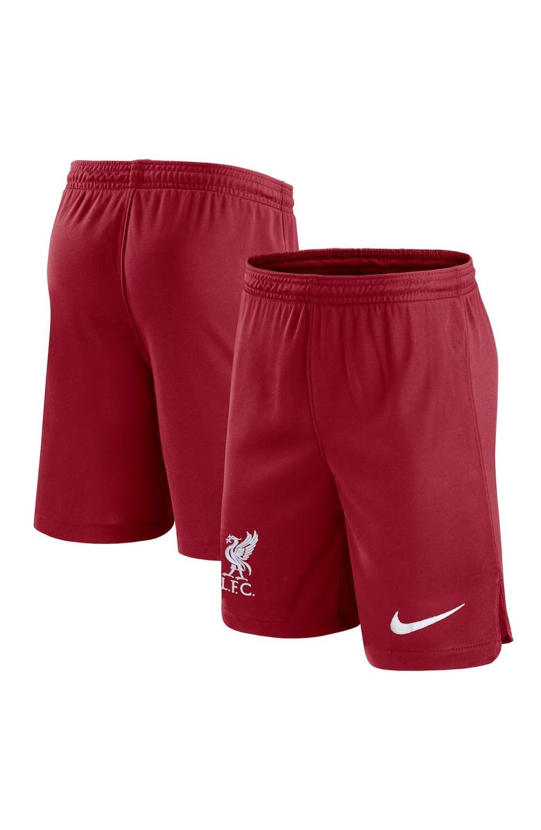 Nike Youth Nike Red Liverpool Stadium Performance Shorts, Alternate, color, 