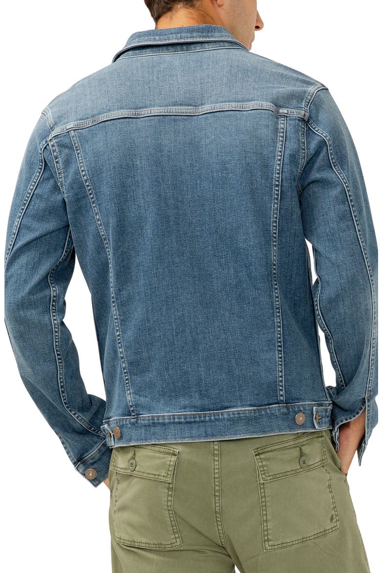 Denim Trucker Jacket, Alternate, color, INDIGO