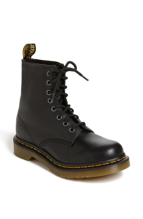 断*中様 「正規店購入」Dr. Martens Lovell New ブラック Dr.Martens UK4 23cm 1460 BW 美品 8ホール ブラック