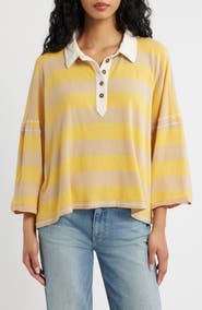 Free People Auggie Stripe Top
