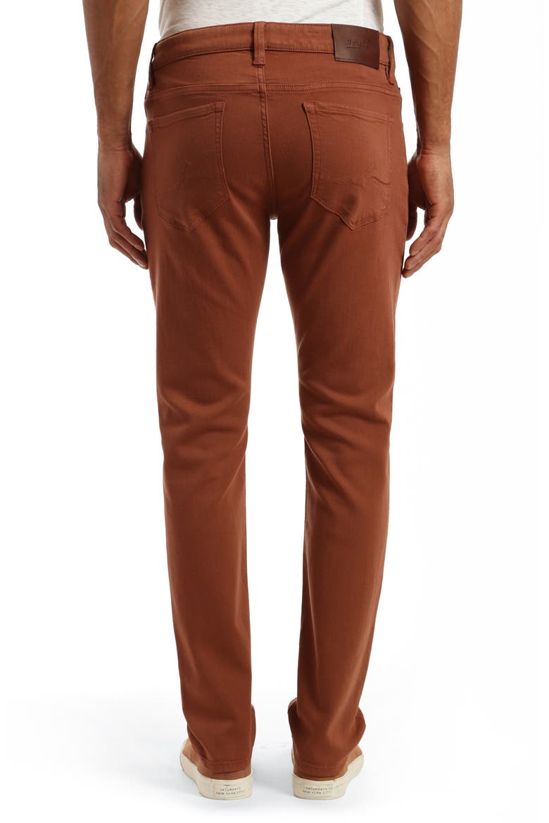 Charisma Relaxed Fit Stretch Five-Pocket Pants, Alternate, color, CINNAMON COMFORT