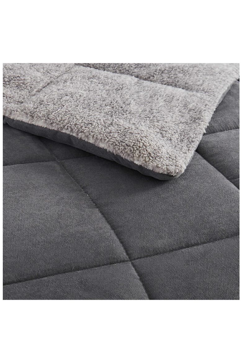 Sherwood King Comforter Set, Alternate, color, GREY