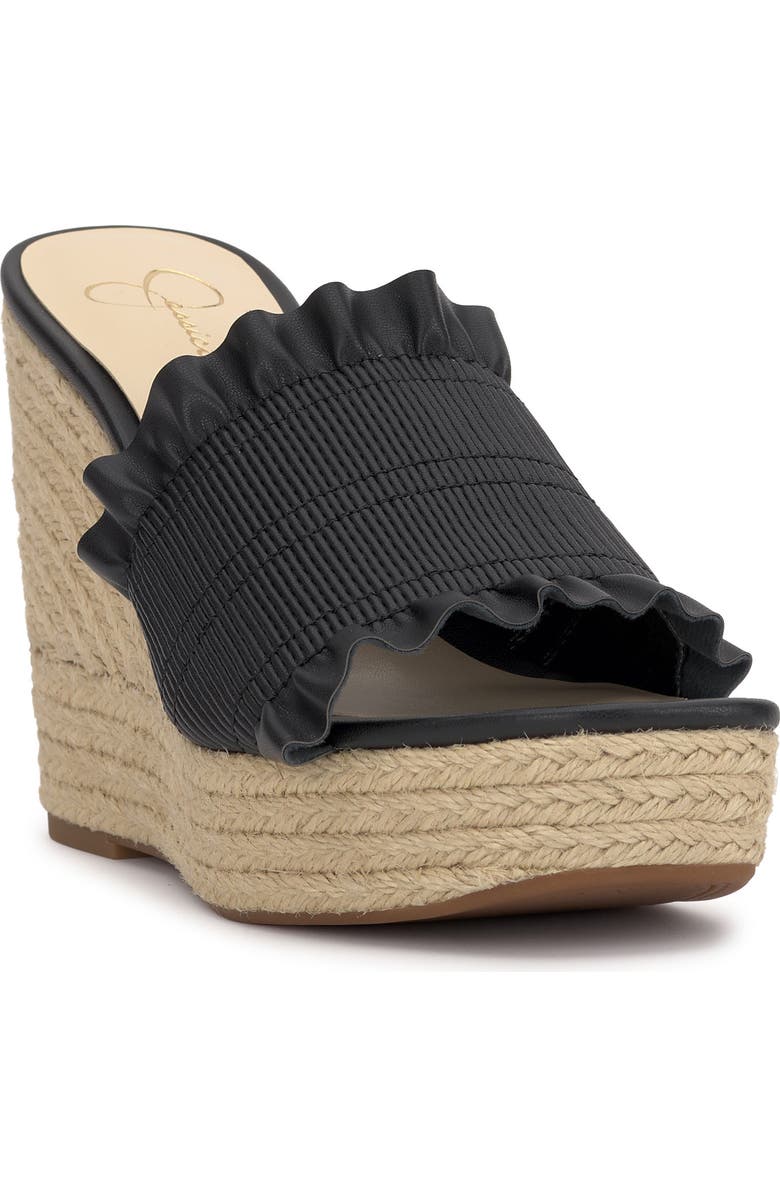 Jessica Simpson Serilda Espadrille Platform Wedge Slide Sandal, Main, color,