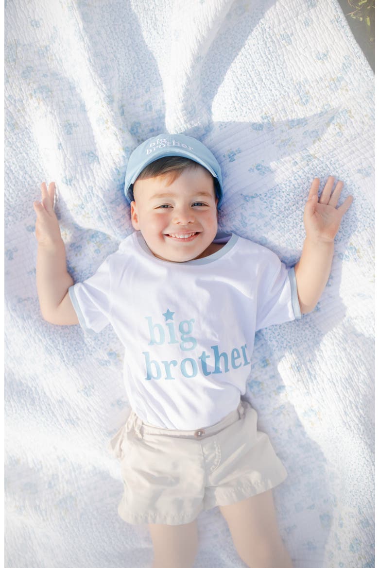 Big Brother T-Shirt, Alternate, color, White/Blue