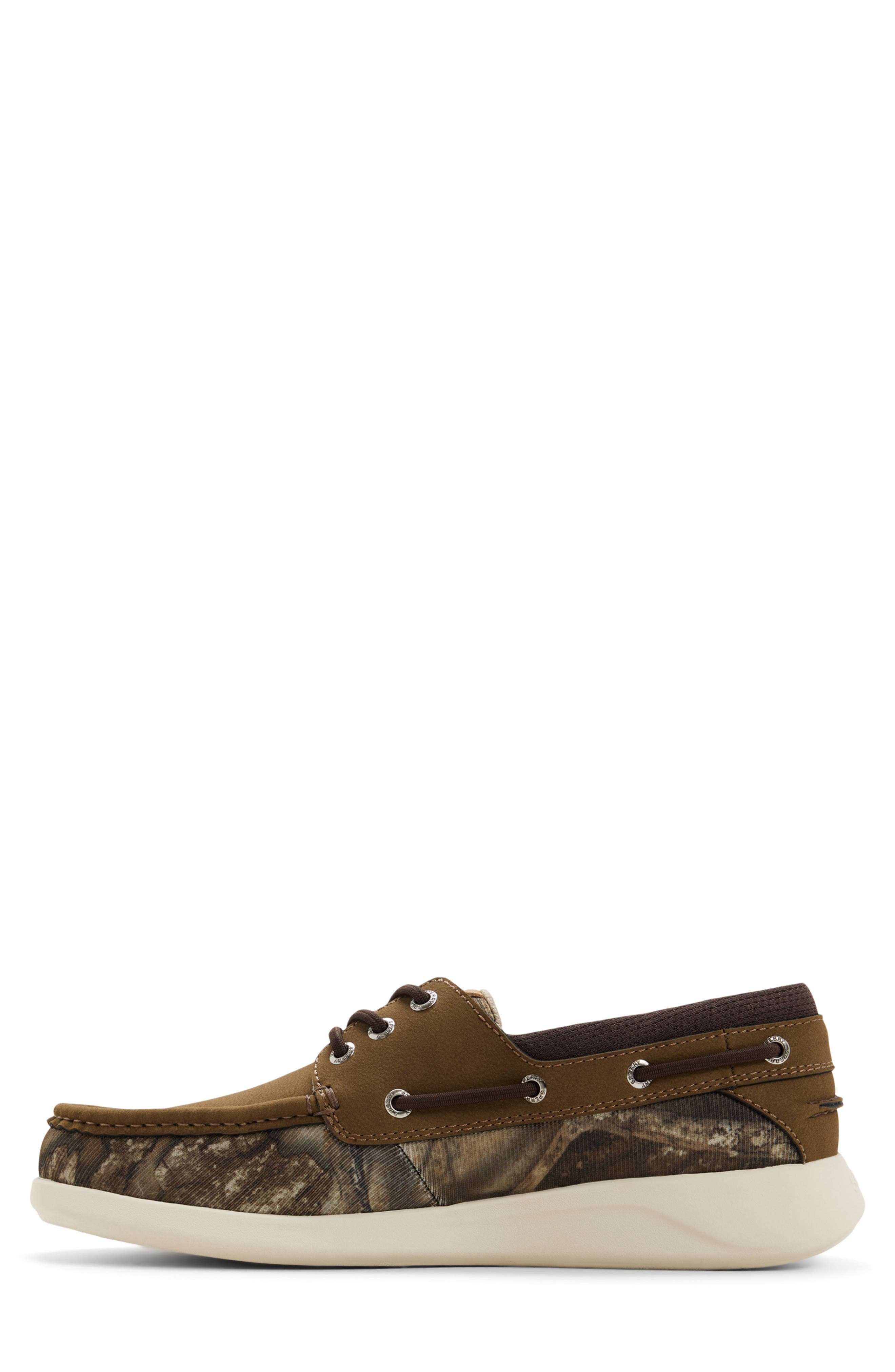 Sperry Harpoon Boat Shoe, Alternate, color, Green W/ Print