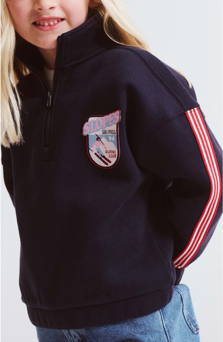 Cotton On Kids Kid's Naomi Half Zip Pullover, Main, color, 