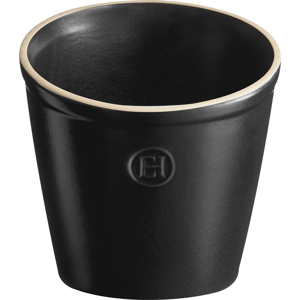 Emile Henry Utensil Pot In Truffle