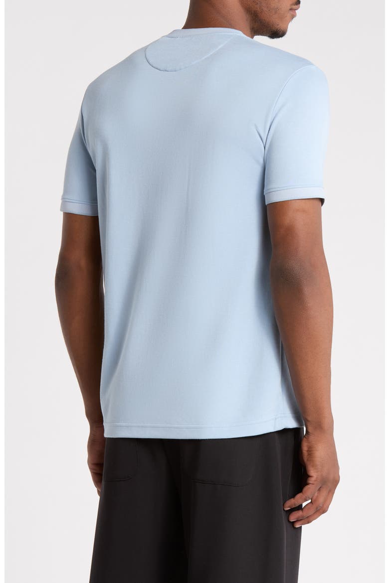 Dressy Crewneck T-Shirt, Alternate, color, LIGHT BLUE