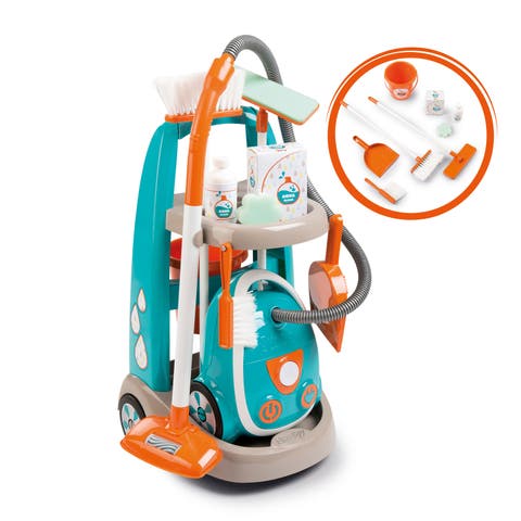 Kids Cleaning Trolley Pretend Play Toy