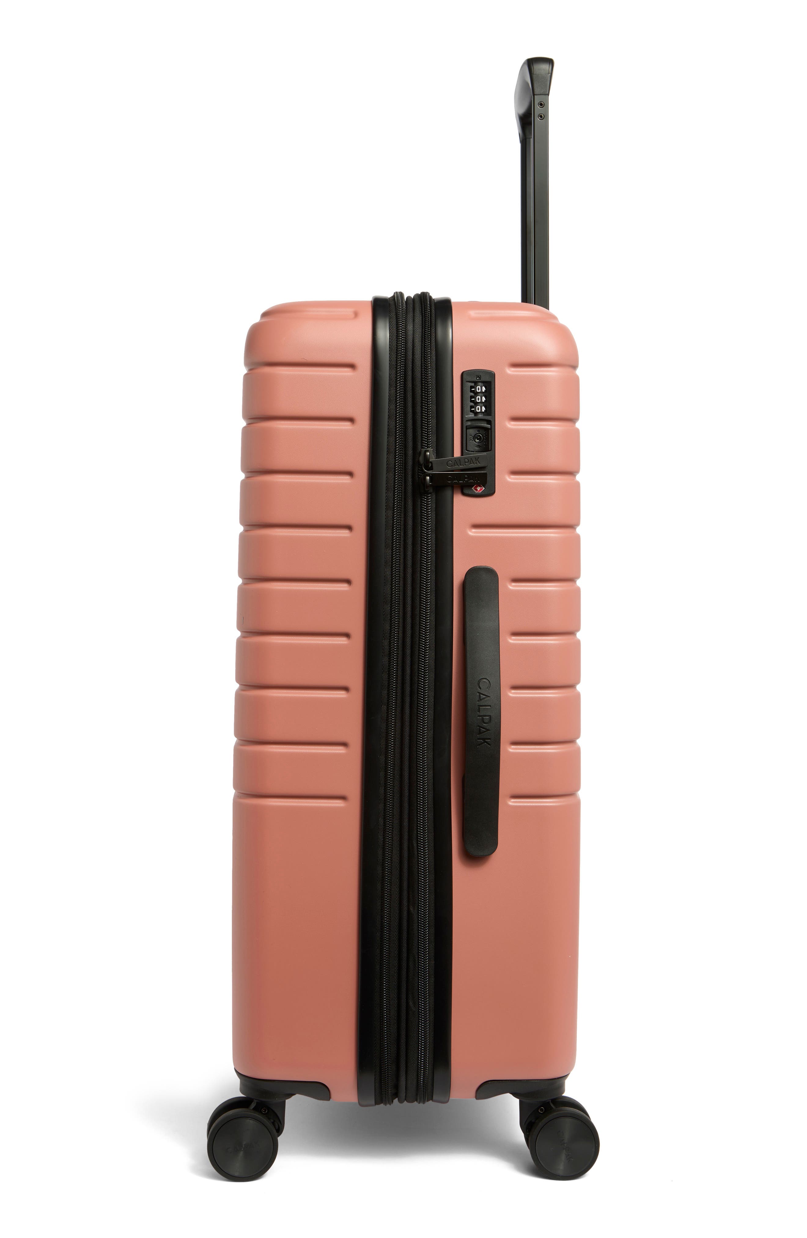 CALPAK Linley Expandable Carry-On Suitcase, Alternate, color, Sunkissed