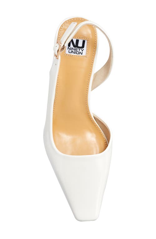 NINETY UNION NINETY UNION RAIN SLINGBACK PUMP