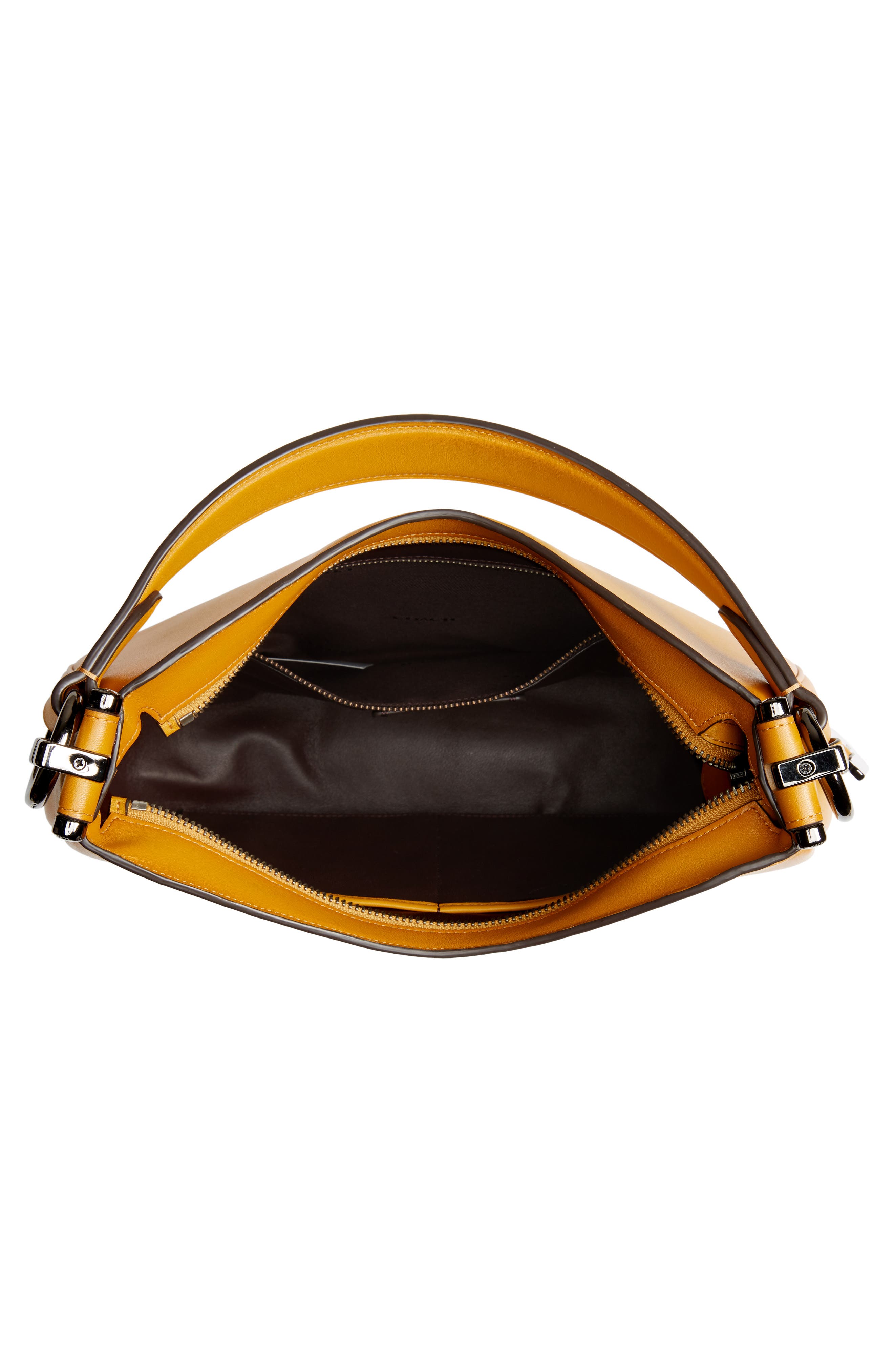 Nomad Burnished Leather Crossbody Bag, Alternate, color, FLAX