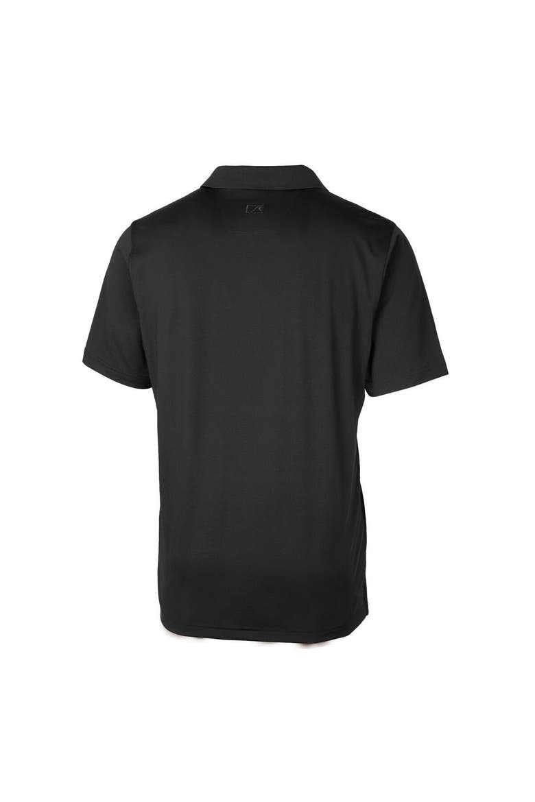 Men's Cutter & Buck Black Maryland Terrapins Big & Tall Forge Stretch Polo, Alternate, color, Black