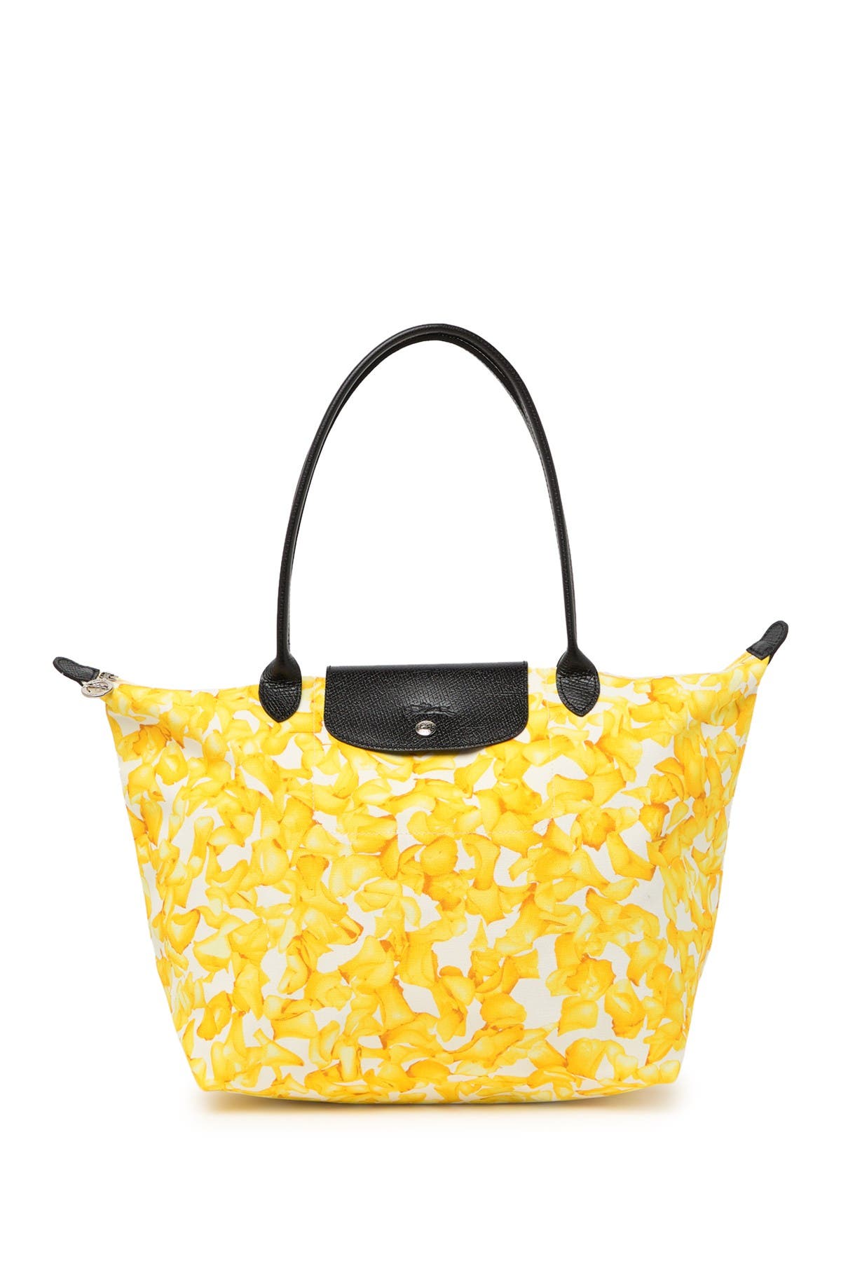 Longchamp Le Pliage Neo Leather Trimmed Top Handle Tote, Main, color, 