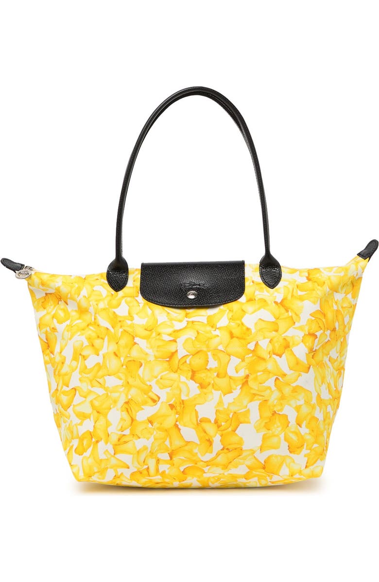 Longchamp Le Pliage Neo Leather Trimmed Top Handle Tote, Main, color,