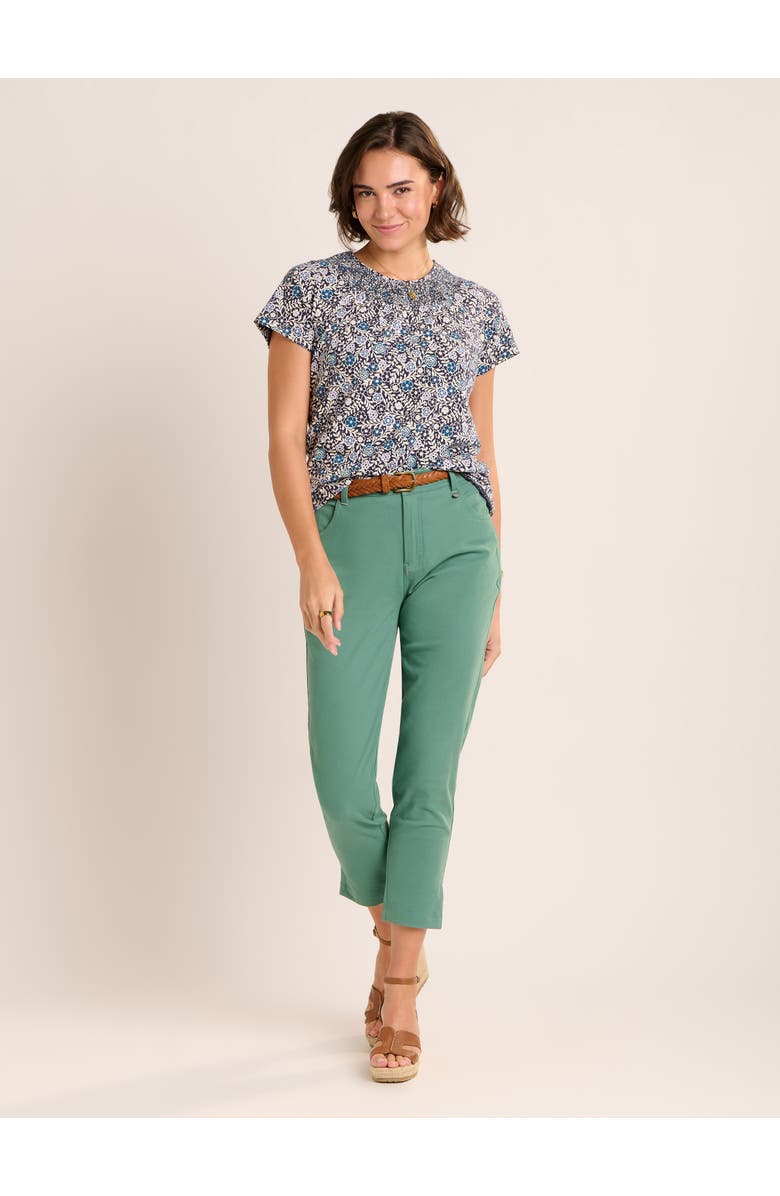 Brakeburn Blake Cropped Pants, Alternate, color, Green