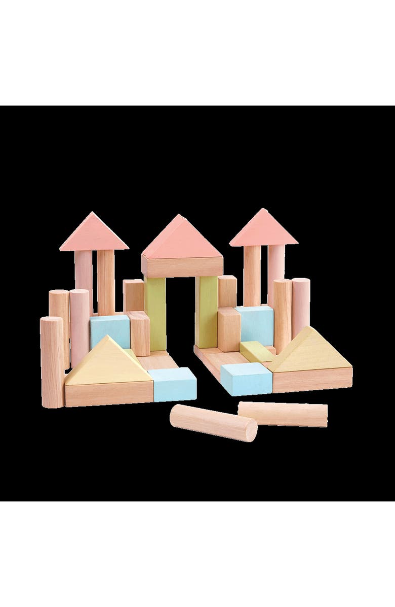 PlanToys<sup>®</sup> 40-Piece Block Playset, Alternate, color, Assorted
