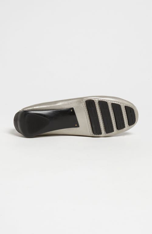 Robert Zur 'petra' Driving Shoe In Silver
