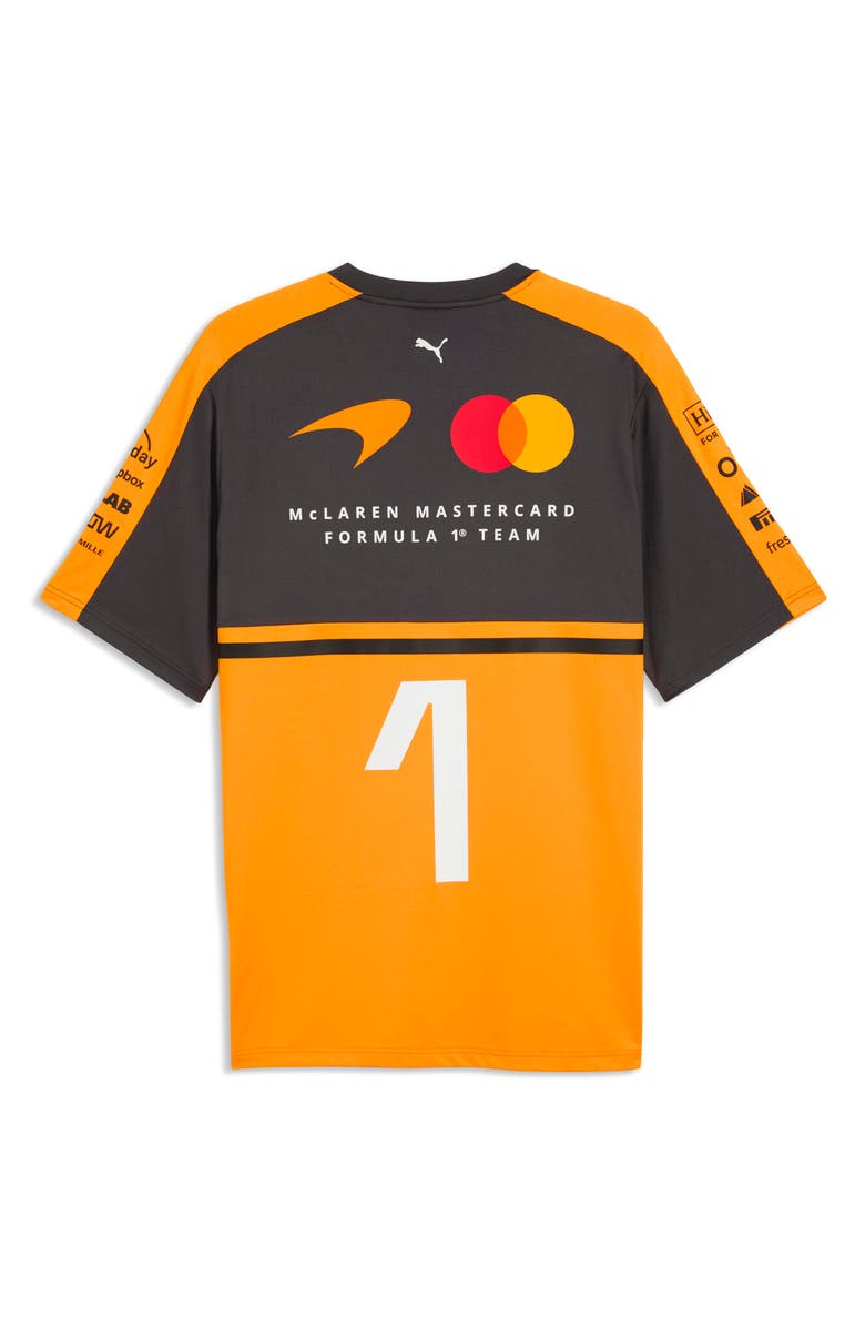 PUMA McLaren Replica Norris Racing T-Shirt, Alternate, color, Papaya
