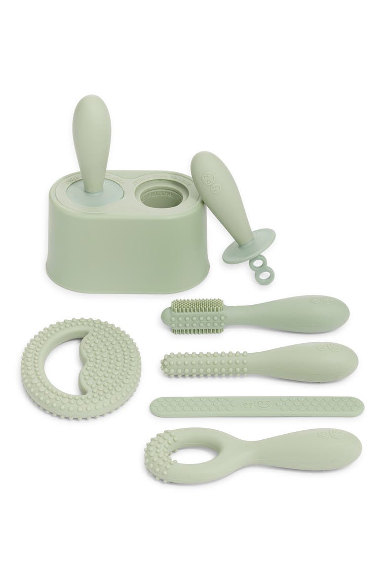 Kit 1 - Prepare for Starting Solids Pre-Feeding Tools, Alternate, color, SAGE
