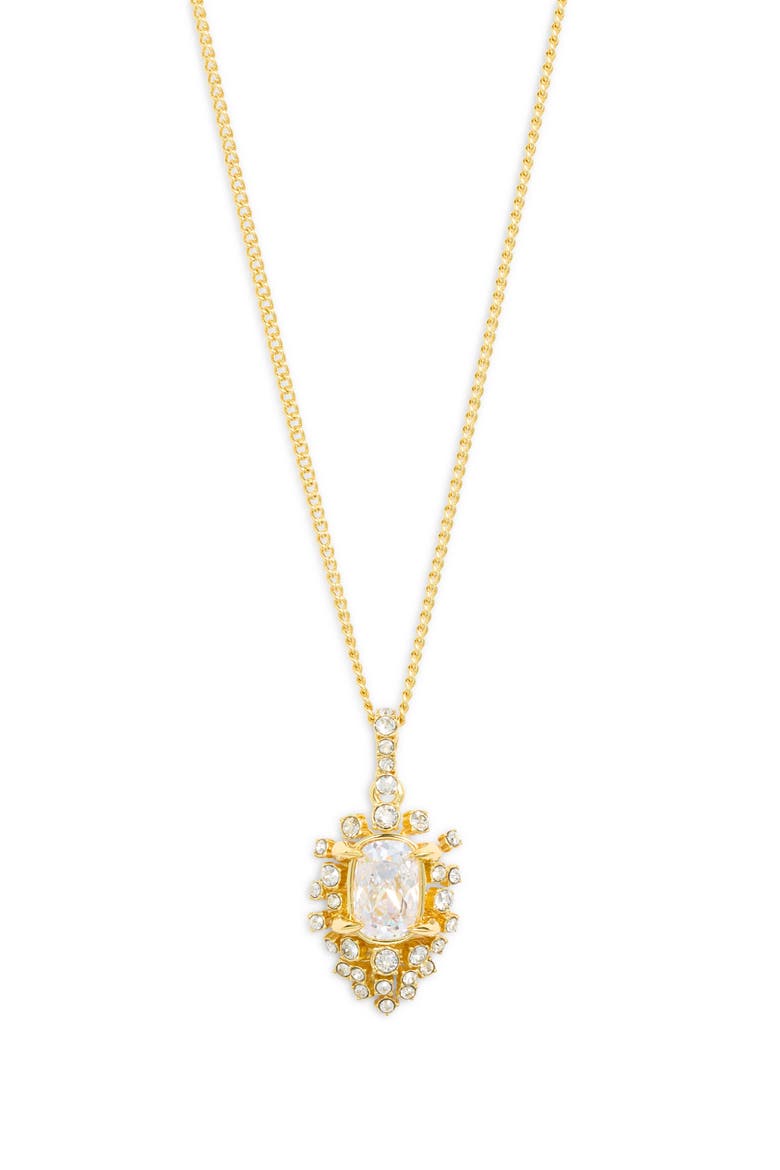 Punk Royale Small Pendant Necklace, Main, color, STONES/ YELLOW GOLD