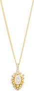 Alexis Bittar Punk Royale Small Pendant Necklace