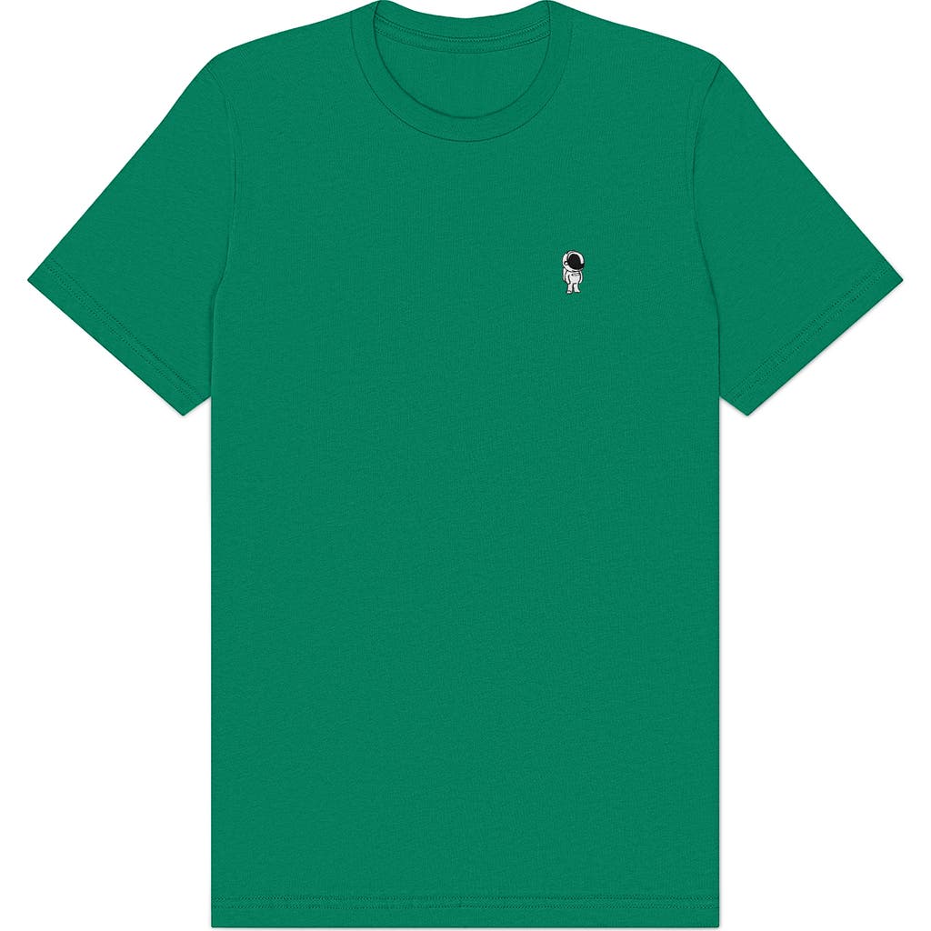 Dalix Astronaut Tee In Kelly Green