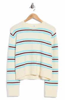 Stripe Crewneck Sweater