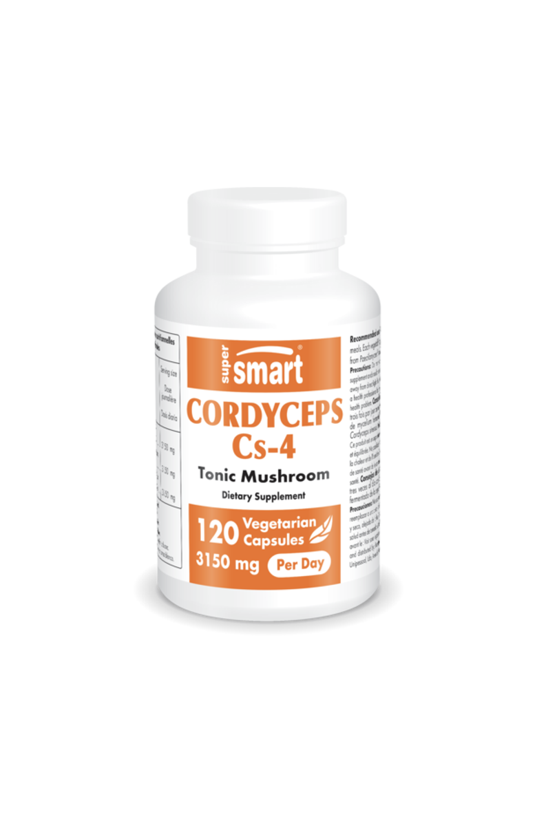 SuperSmart Cordyceps Cs-4 3150mg per Day, Main, color, NO COLOR