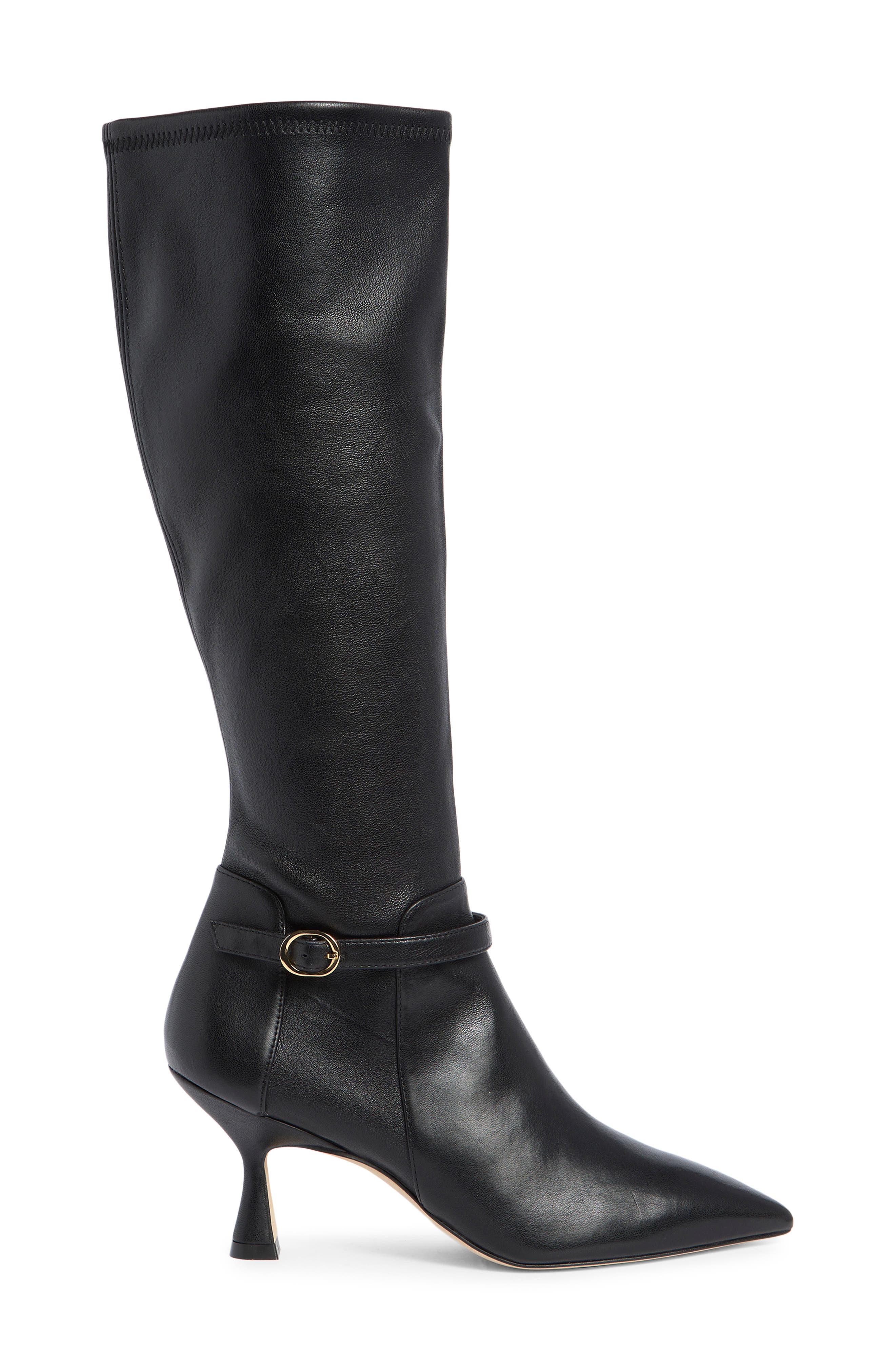 Stuart Weitzman Lori Knee High Boot, Alternate, color, Black
