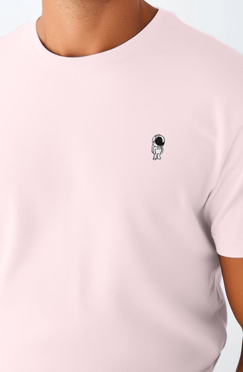 Dalix Astronaut Tee In Soft Pink