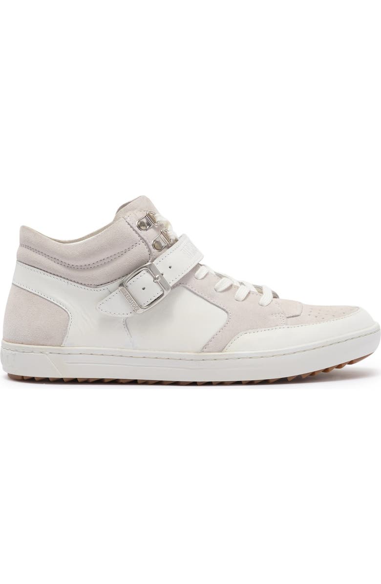 Birkenstock Ranga White Leather Sneaker - Discontinued, Alternate, color,