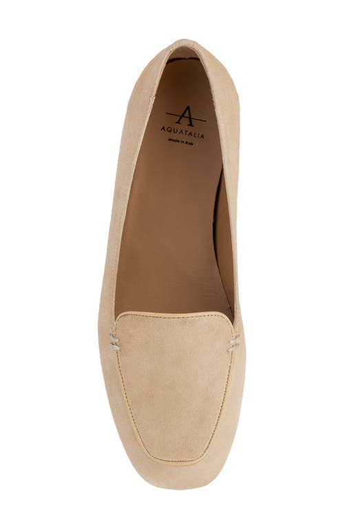 Aquatalia Judie Luxe Croc Embossed Flat