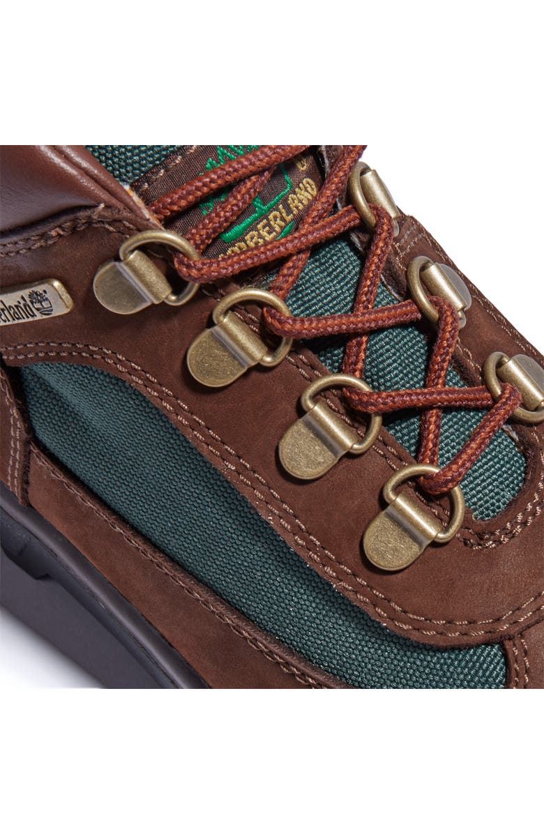 Timberland Kids' Field Mixed Media Boot, Alternate, color, Dark Brown