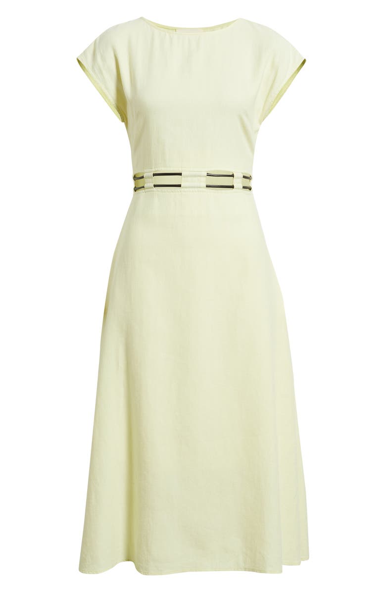A.REN Rosina Flared Maxi Dress, Main, color, Sage Green