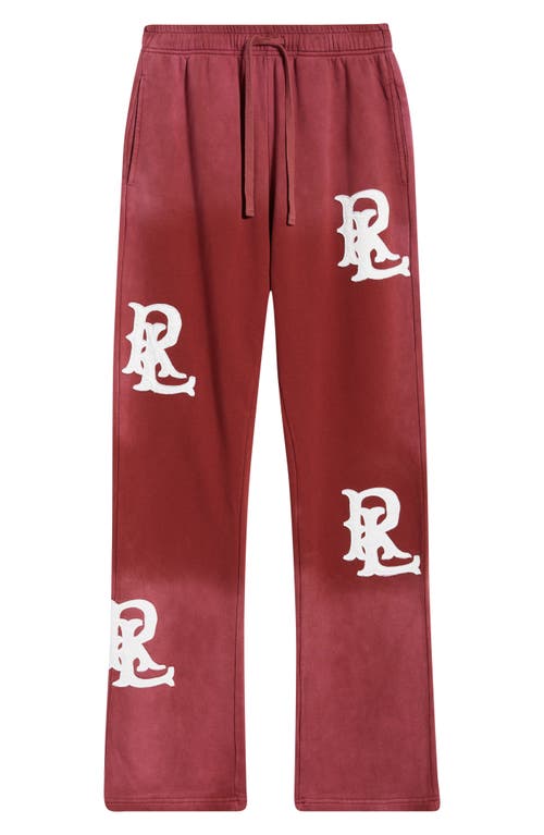 Rolling Loud Logo Appliqué Sweatpants In Animal Print