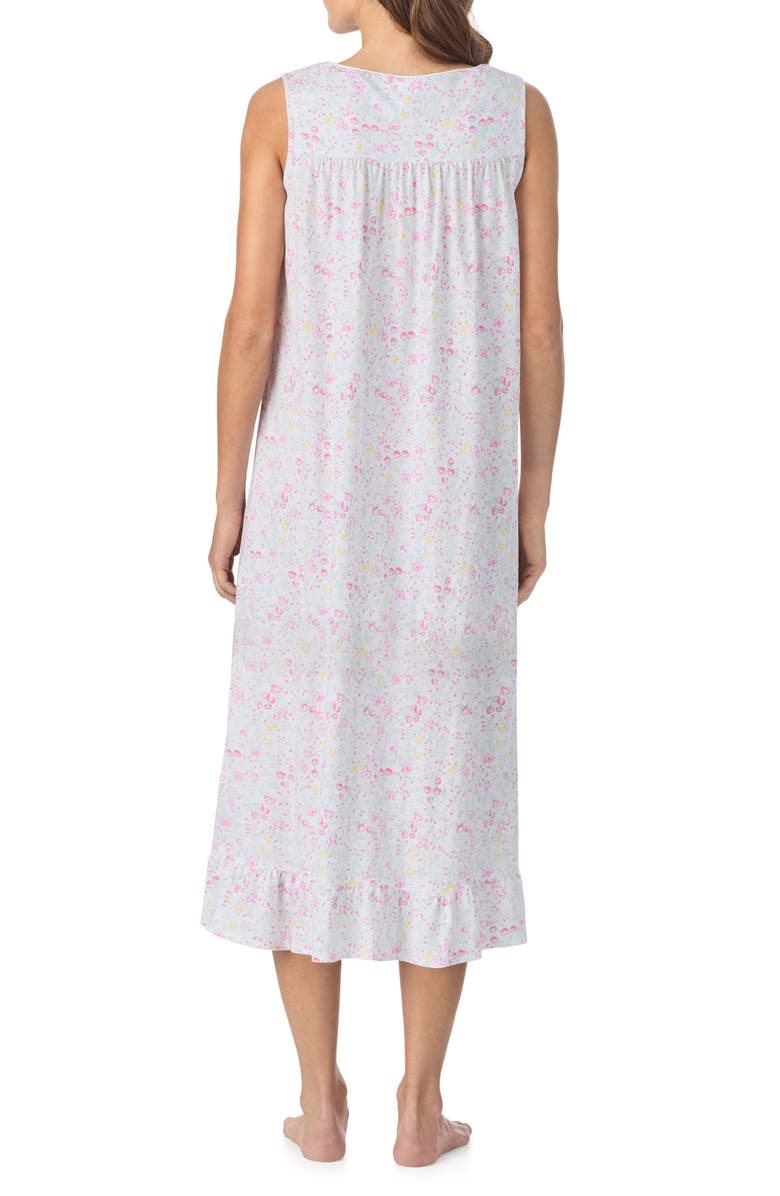 Eileen West Cotton Nightgown, Alternate, color, Wht Novel