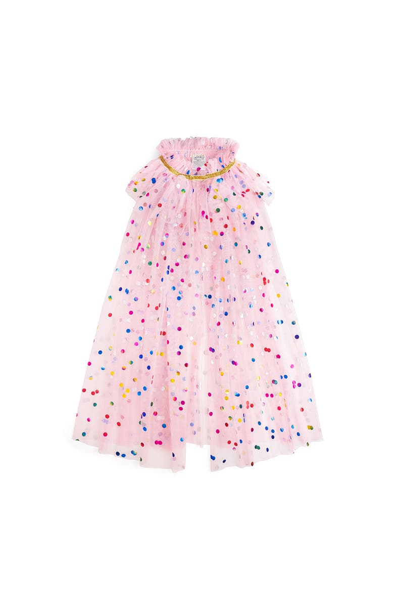 Sweet Wink Pink Confetti Cape, Main, color, Pink
