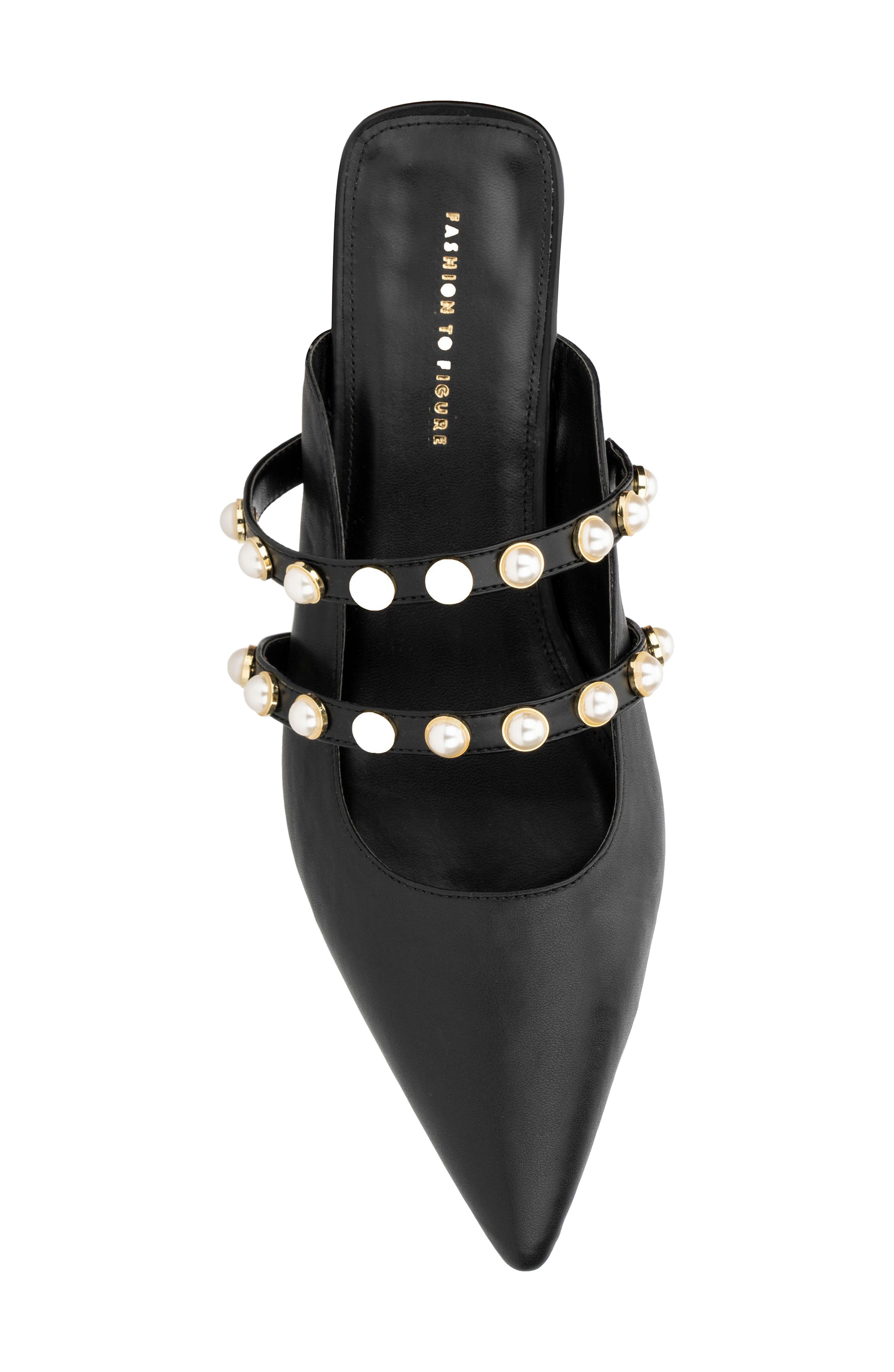 Fashion to Figure Adriana Mule - Wide Width, Alternate, color, 