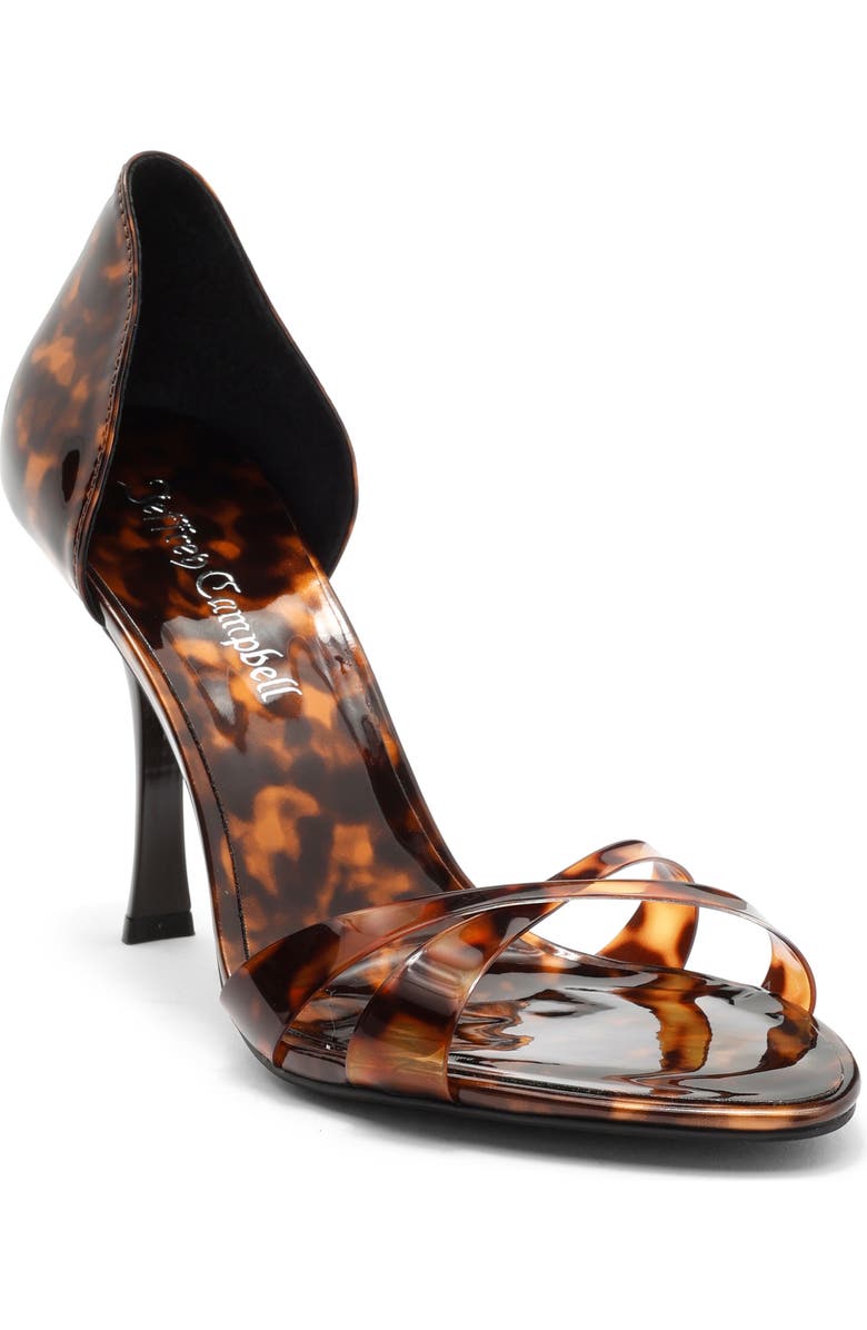 Jeffrey Campbell Graciela Sandal, Main, color, Tortoise