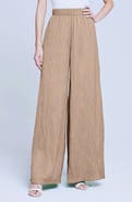 L'AGENCE Lillian Pull-On Wide Leg Pants