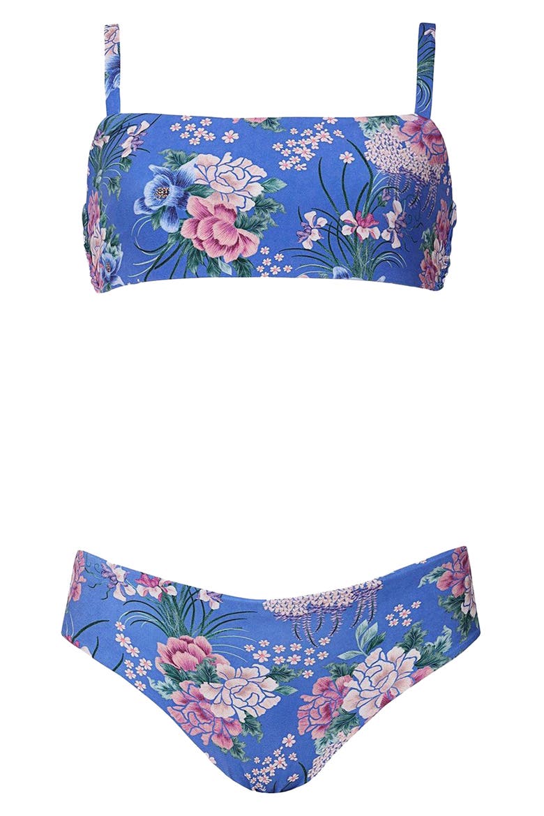 Kids' Berry Ivy Reversible Two-Piece Swimsuit, Main, color, BLUE MULTI