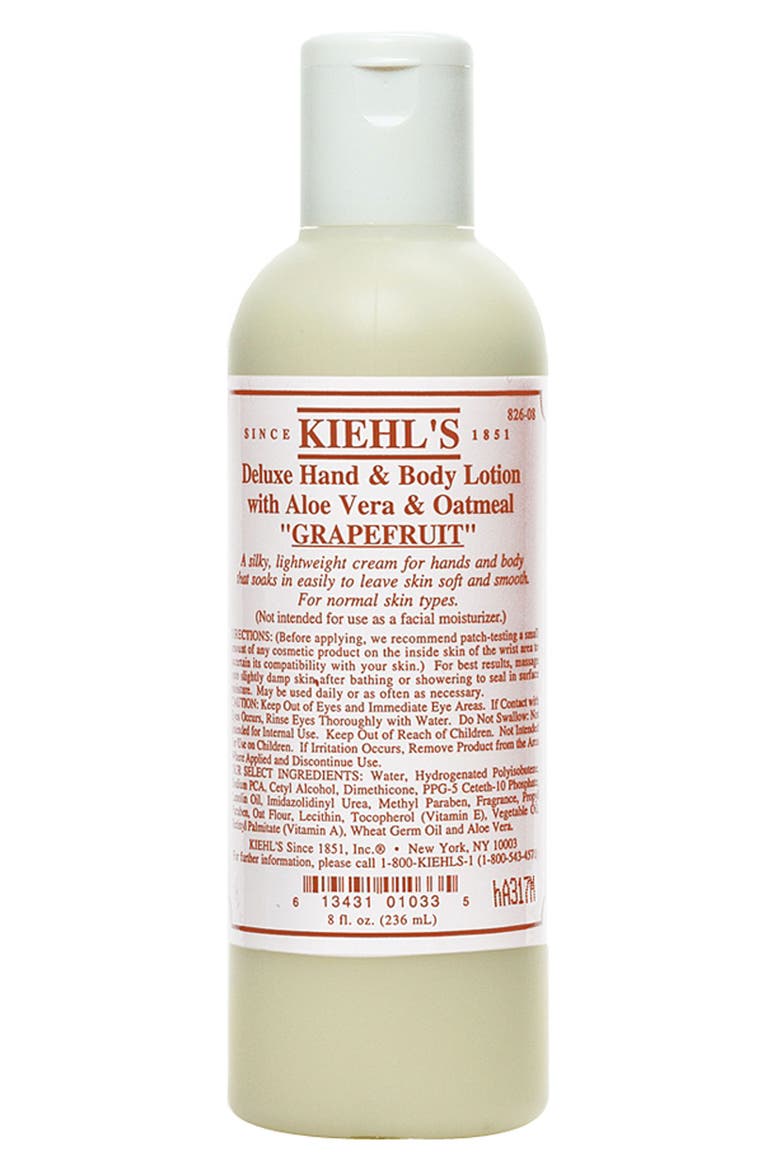 Hand & Body Lotion with Aloe Vera & Oatmeal, Alternate, color, GRAPEFRUIT