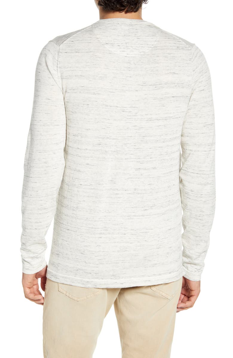 NORDSTROM MEN'S SHOP Long Sleeve Slub Henley, Alternate, color, 