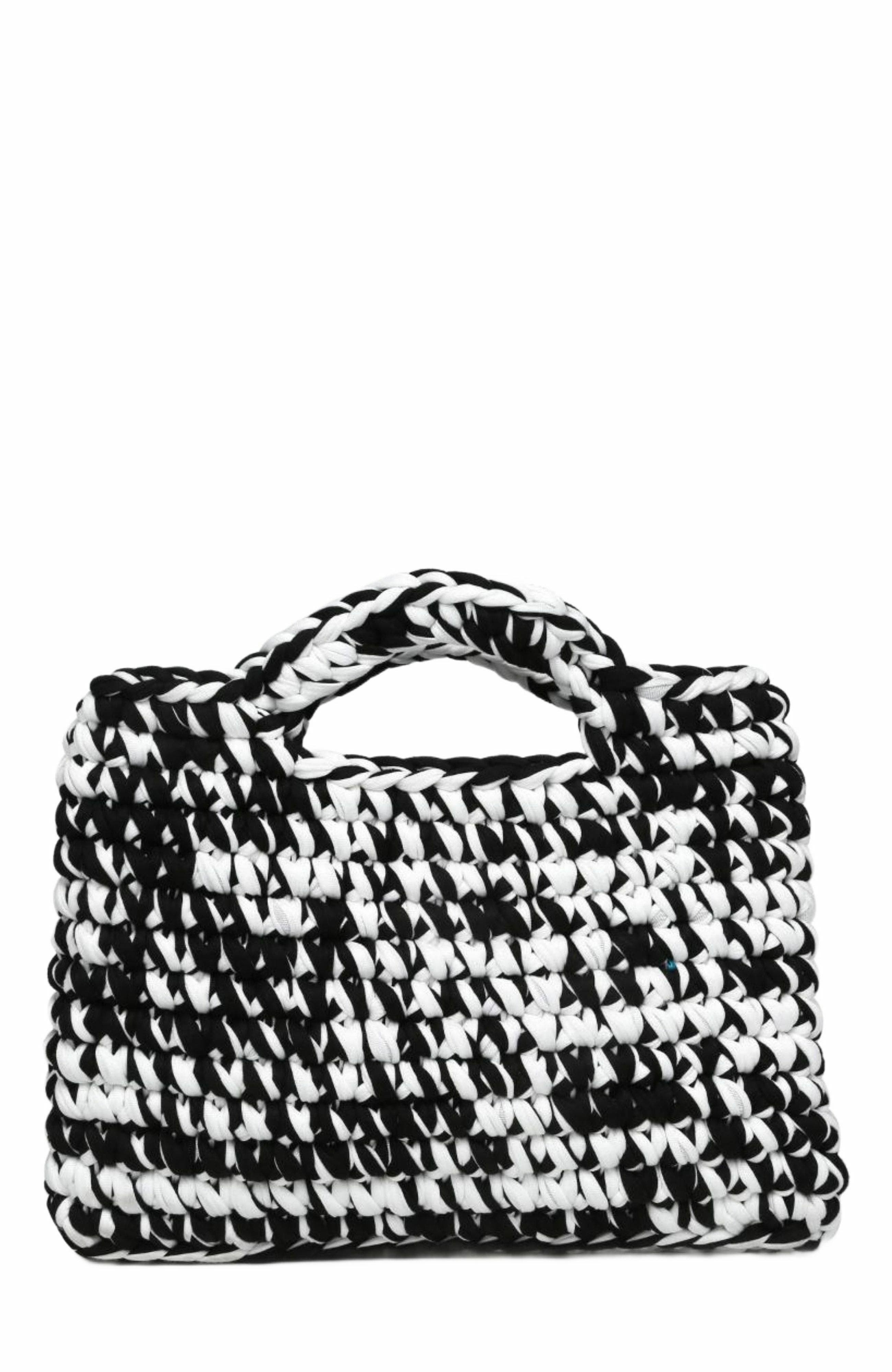 MODA LUXE Nya Tote, Main, color, Black Ivory