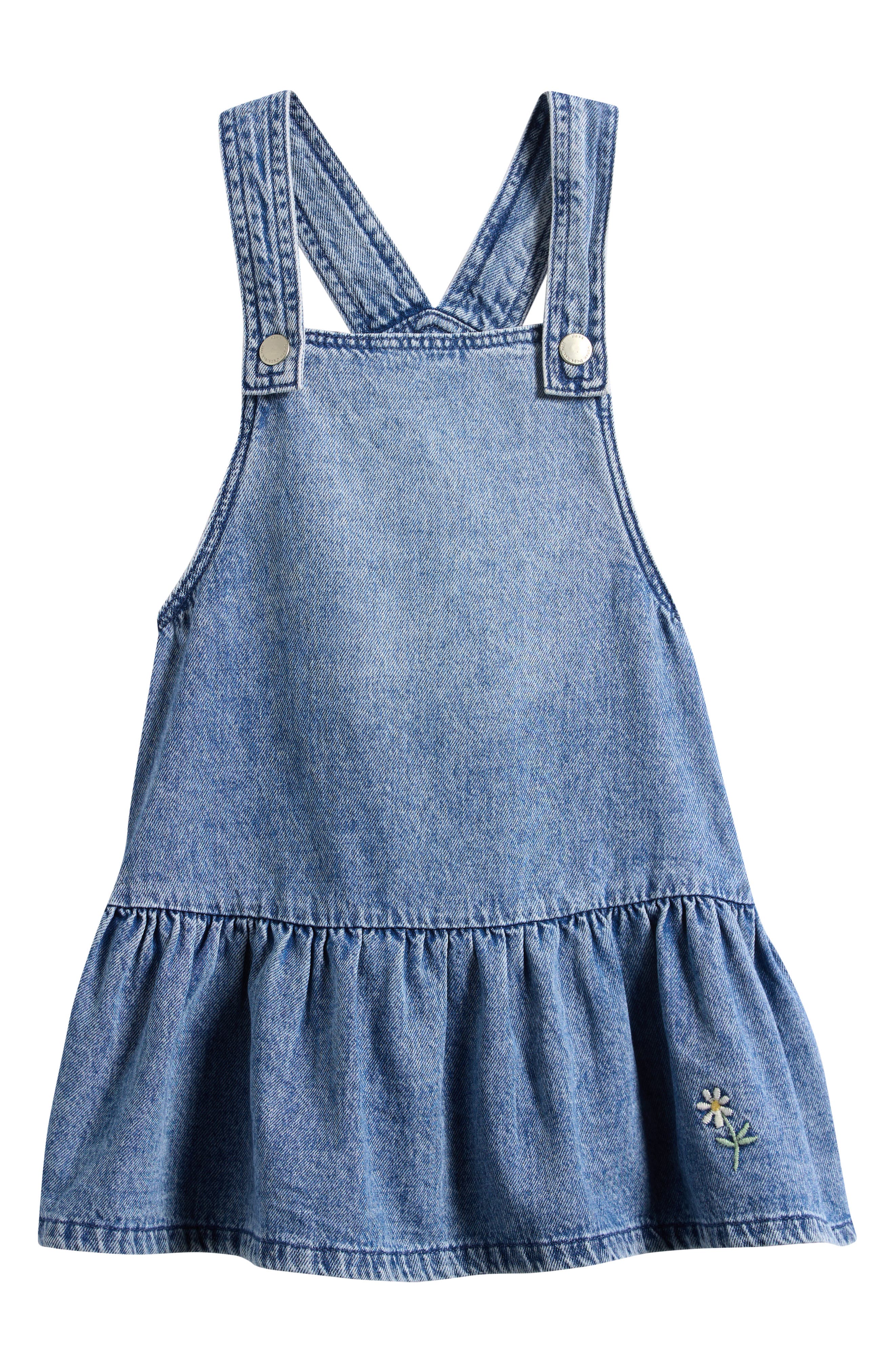 seed denim dress Denim Button Through Mini Dress | Mist Blue Wash