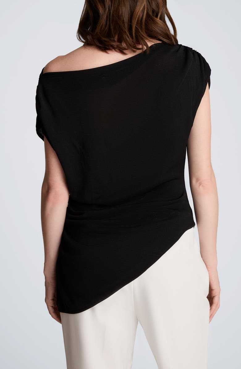 Kenneth Cole Asymmetric Hem One-Shoulder Sweater, Alternate, color,