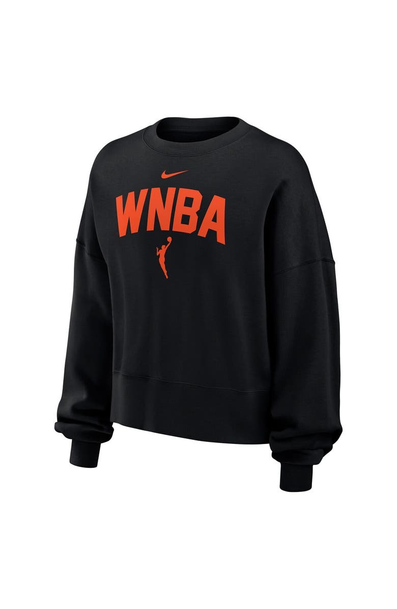 Nike Women's Nike Black WNBA Logowoman Phoenix Fleece Sweatshirt, Alternate, color, 