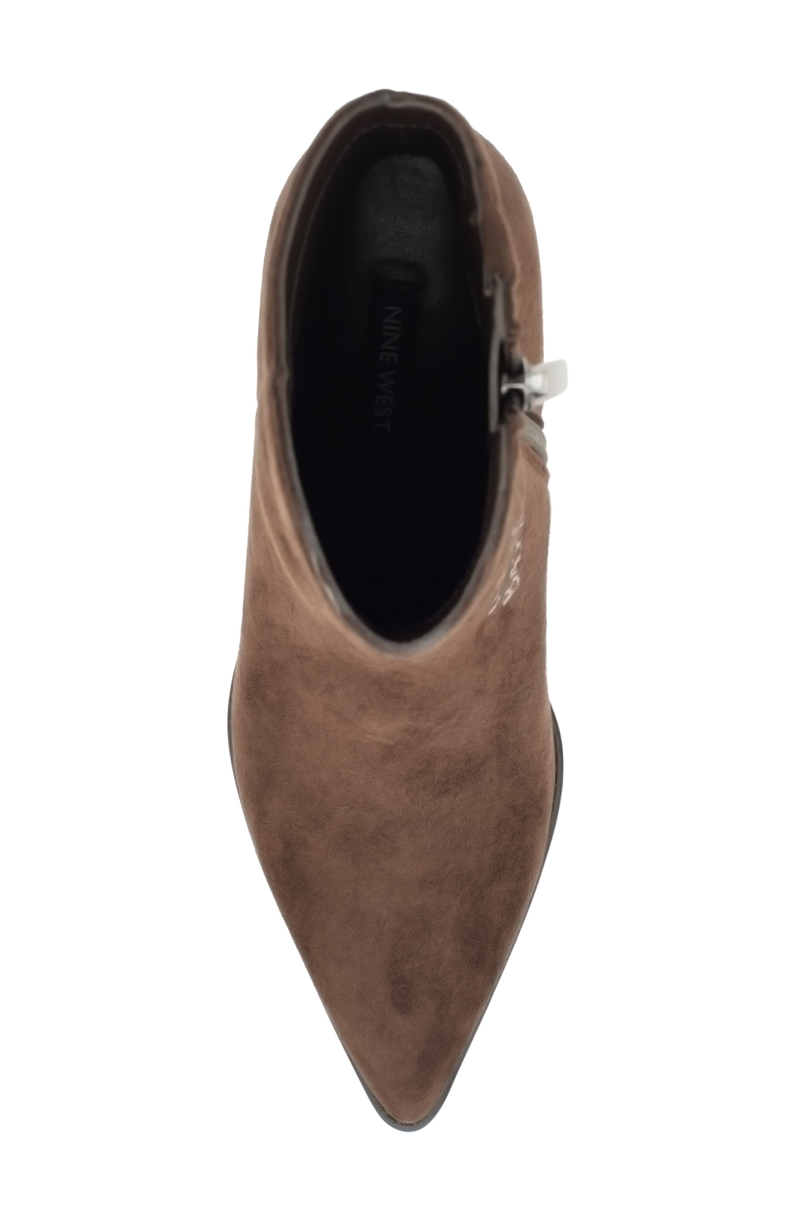 Becky Leather Bootie, Alternate, color, DBR01
